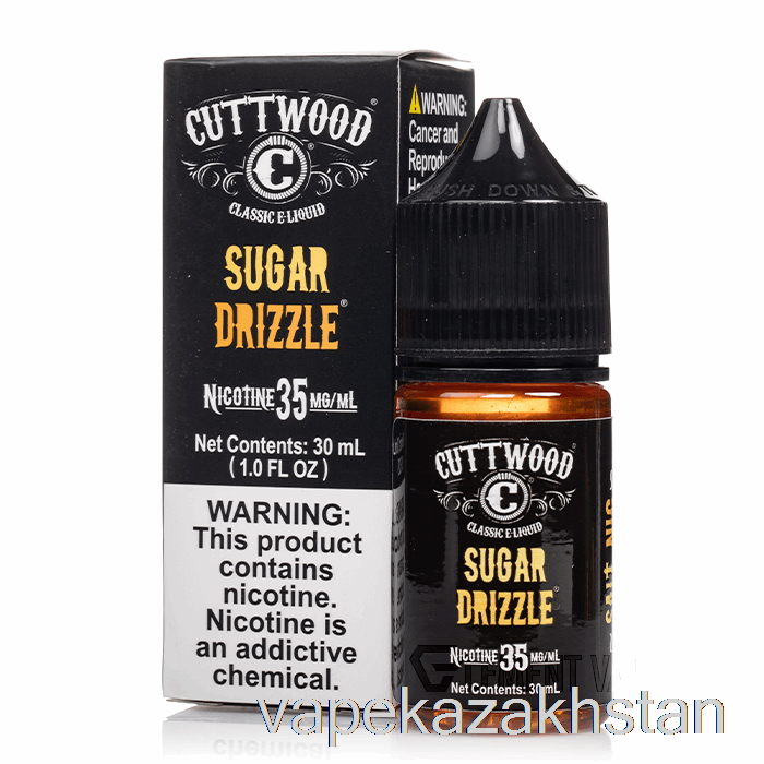 Vape Smoke Sugar Drizzle - Cuttwood Salts - 30mL 35mg